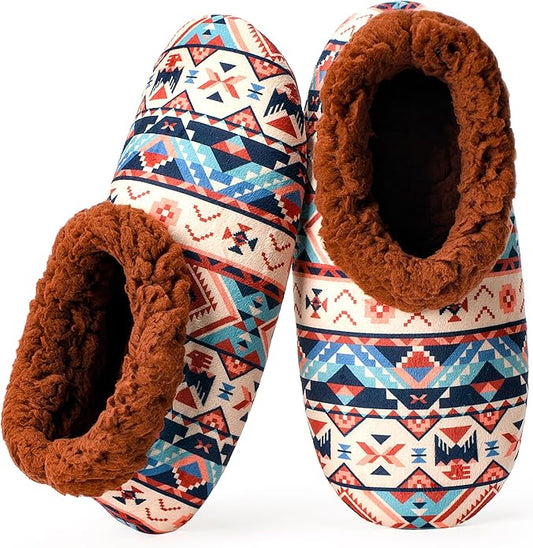 cosyone1997 Slippers for Women Indoor Non-Slip, Fuzzy Slipper Socks with Grips, Winter Warm House Shoes, Cozy Gifts for Women