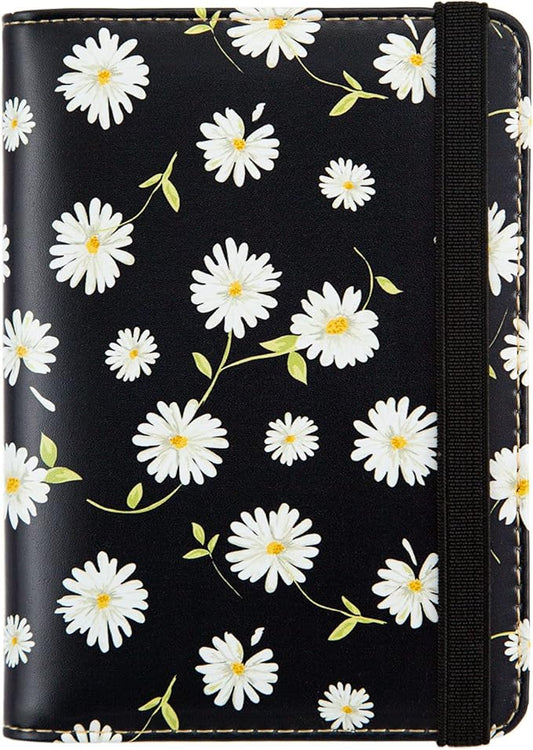 Passport Holder,Passport Cover Rfid Blocking Travel Wallet Cute Personalized Womens Mens Credit Card Wallet (Daisy)