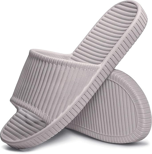 Happy Lily Shower Shoes, Women & Men’s Shower Slippers, Slides Sandals Pool Slides House Slippers Non-Slip Indoor Bathroom...