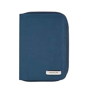 Travelon RFID Blocking Passport Zip Wallet