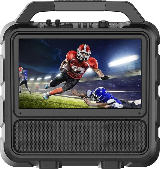 Monster Vision 2 | Portable Entertainment System, 15.6” 1080p Display, 60W Audio | Up to 25 Hours Playback | Two HDMI Port...