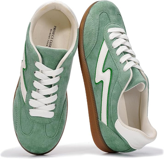 Project Cloud Sneakers for Women - Lace-Up Shoes for Women Trendy Women Sneakers with Memory Foam Insole Women's Fashion S...